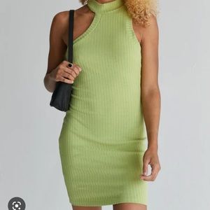 Islea mini dress green